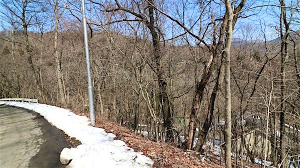 前面道路から撮影①