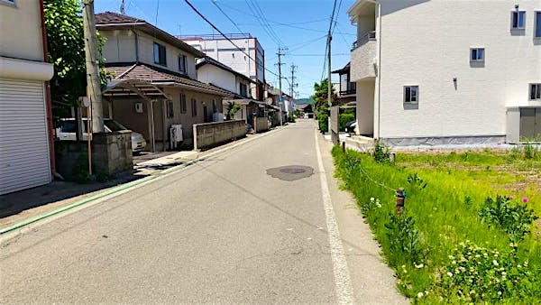 前面道路