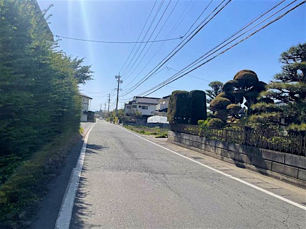 前面道路