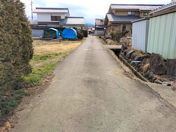 前面道路