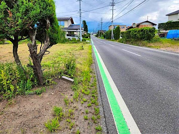 前面道路