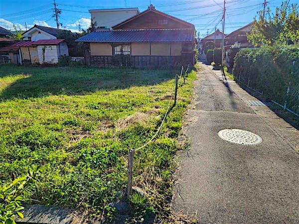 前面道路　接道部分