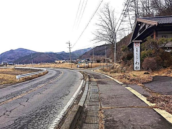 前面道路の様子