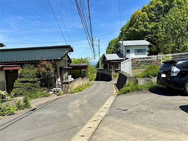 接道の様子(前面道路)