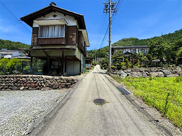 前面道路