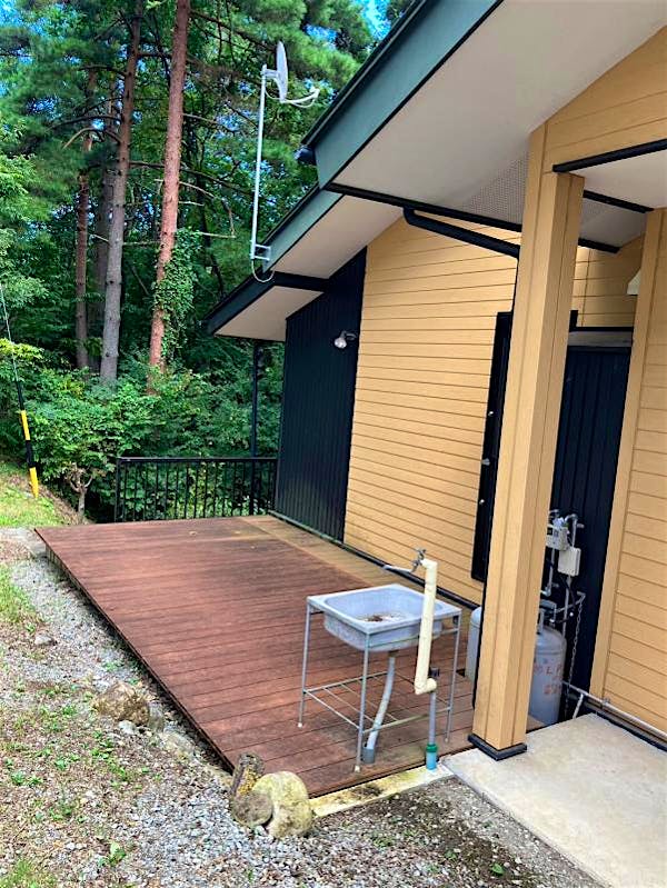 ウッドデッキ