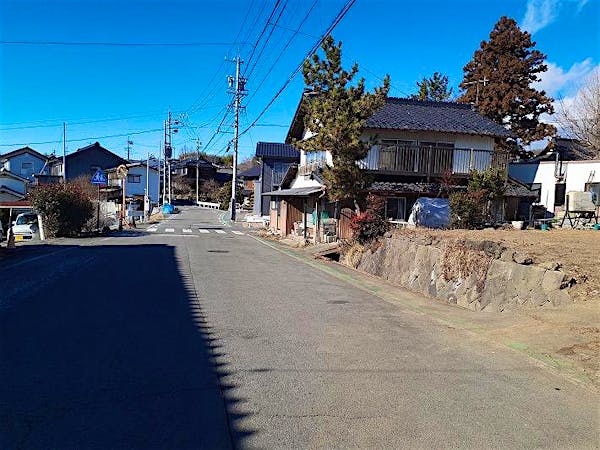前面道路の様子
