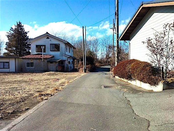 前面道路の様子