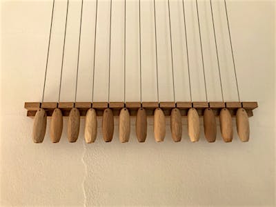 手作りの木製引き子