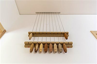 ひと手間かけたエアパス引き子。全て樹種が異なる。