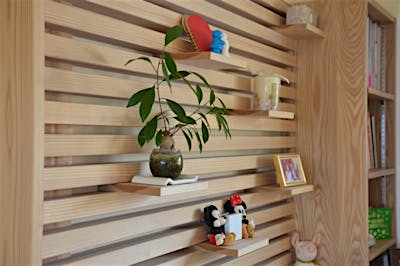 飾り変える棚（飯田市S様）