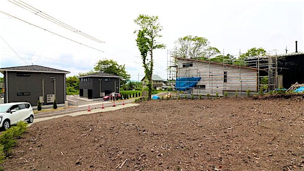 北東側境界付近から撮影