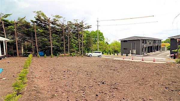 北西側境界付近から撮影