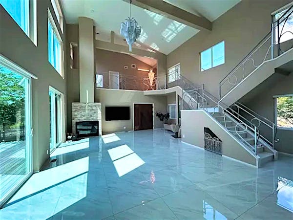 大空間のリビング