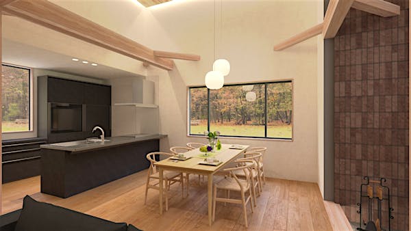 完成予想パース