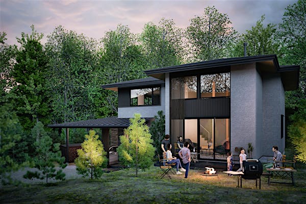 完成予想パース