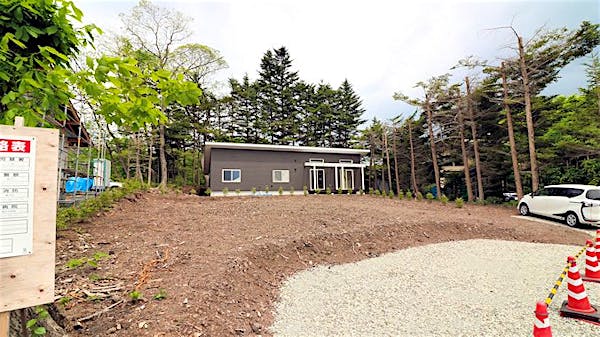 南西側境界付近から撮影